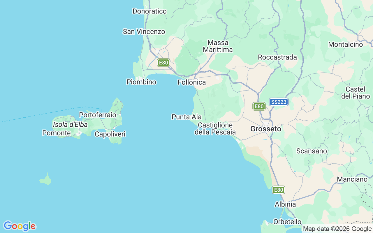 Emplacement du Voilier: 58043 Punta Ala, Italie