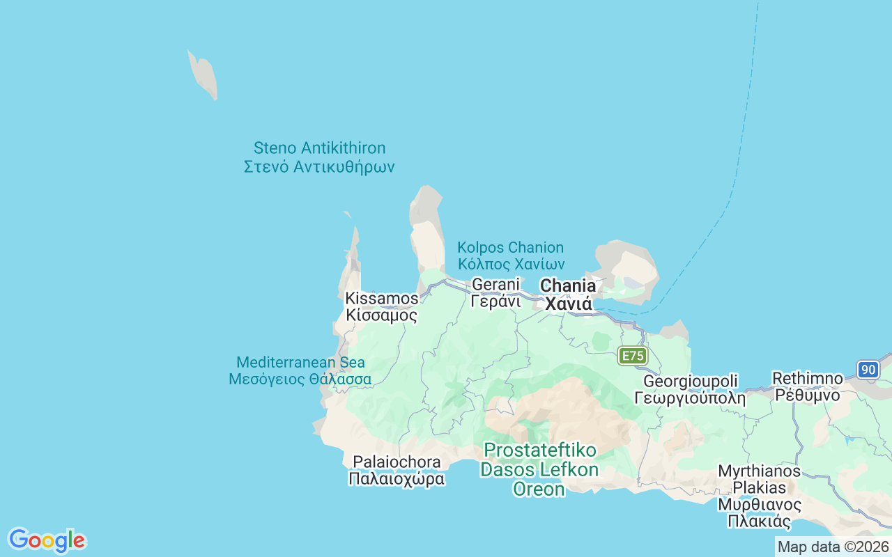 Location of the Motorboat: Kolymvari, Kolymvari