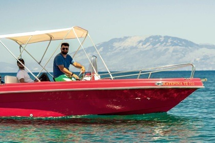 Charter Boat without licence  karel 500 Zakynthos