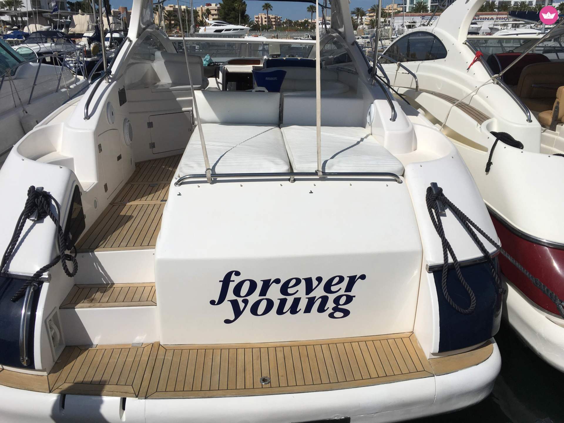 Charter Motorboat Astondoa 40 Open Ibiza