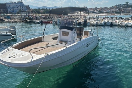 Hire Boat without licence  Allegra Barqa Q20 Taormina