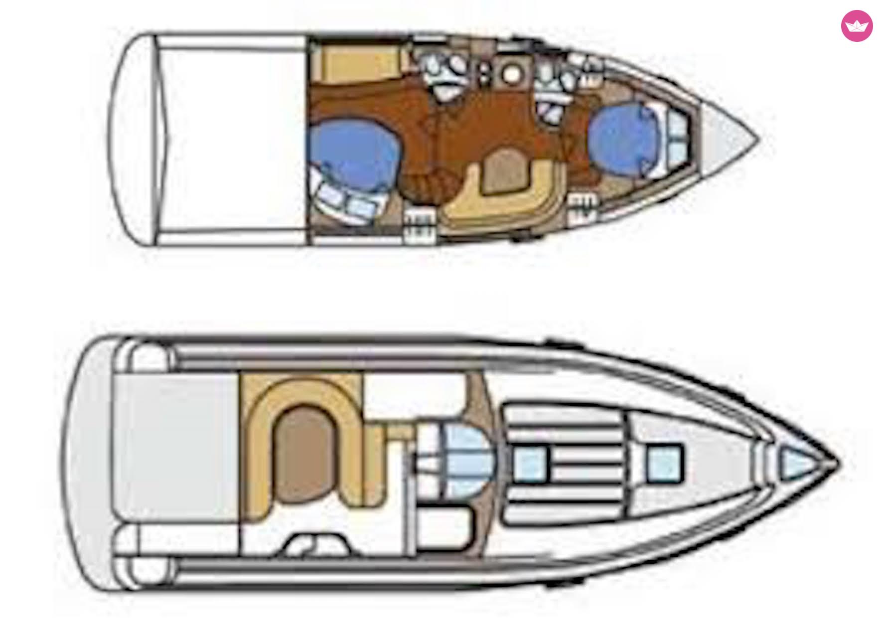 Charter Motorboat Abbate Primatist 41.5 Athens