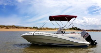 Charter Motorboat Quicksilver 505 Comander Santander