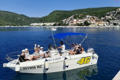 Charter Motorboat Tancredi Blu max 21 Rabac