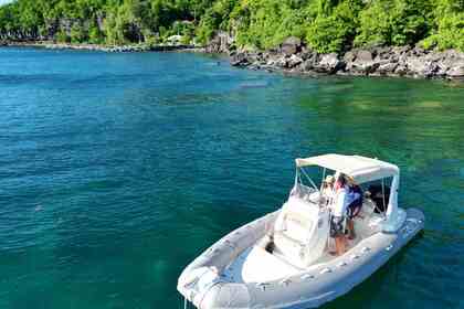 Charter Motorboat Lomac Nautica 660 In Gourbeyre
