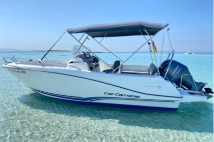 Miete Motorboot Jeanneau Cap Camarat 6.5 Cc serie 3 Ibiza