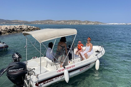 Rental Boat without license  Al Open Paros
