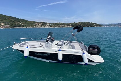 Hire Boat without licence  Salpa sunsix 40hp Rapallo