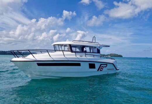 Motorboat Finnmaster Pilot 8 Plano del barco