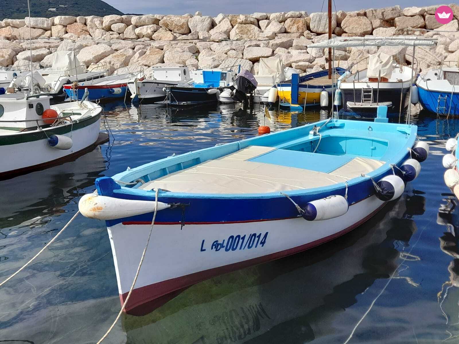Bateau sans permis Custom Gozzo in Legno 6.30 entrobordo 40HP 40cv 2