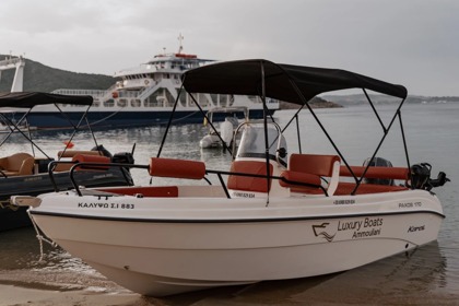 Hire Boat without licence  Karel White Paxos 170 Ammouliani