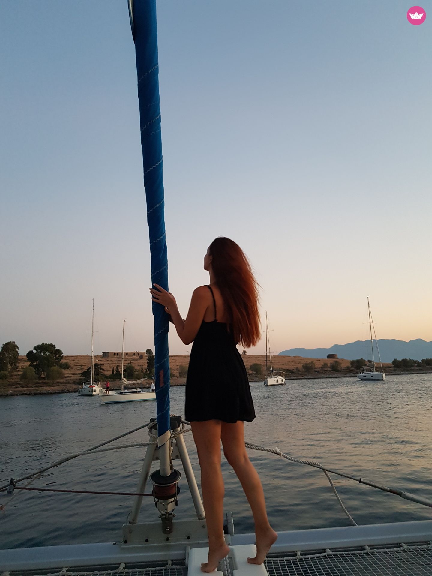 Charter catamaran in Athens  