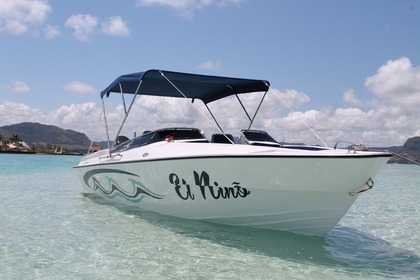 Miete Motorboot Resiglass Resicraft 25 Trou d’Eau Douce
