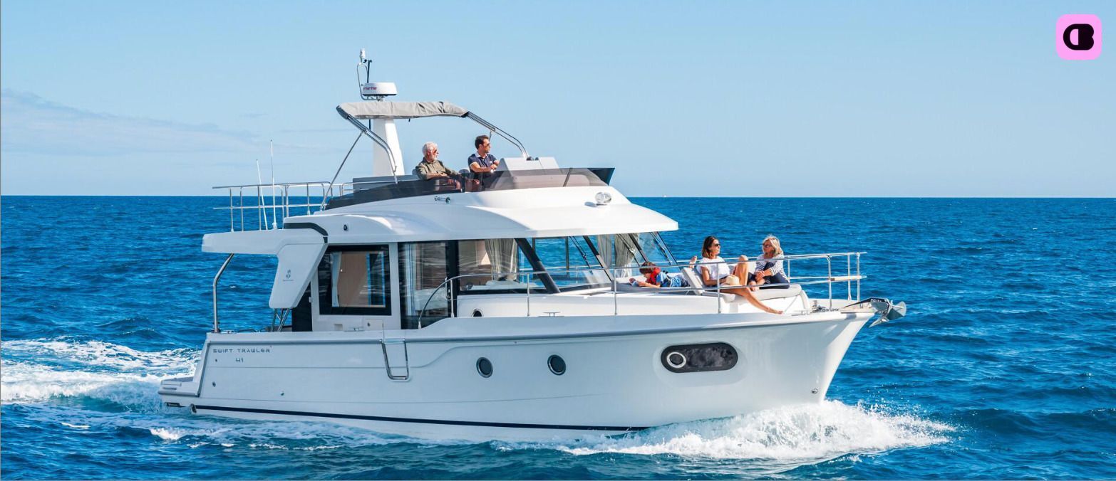 Bateau à moteur Beneteau Swift Trawler 41 520cv