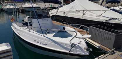 Czarter Łódź motorowa Bluline 19 Open Plus Malaga