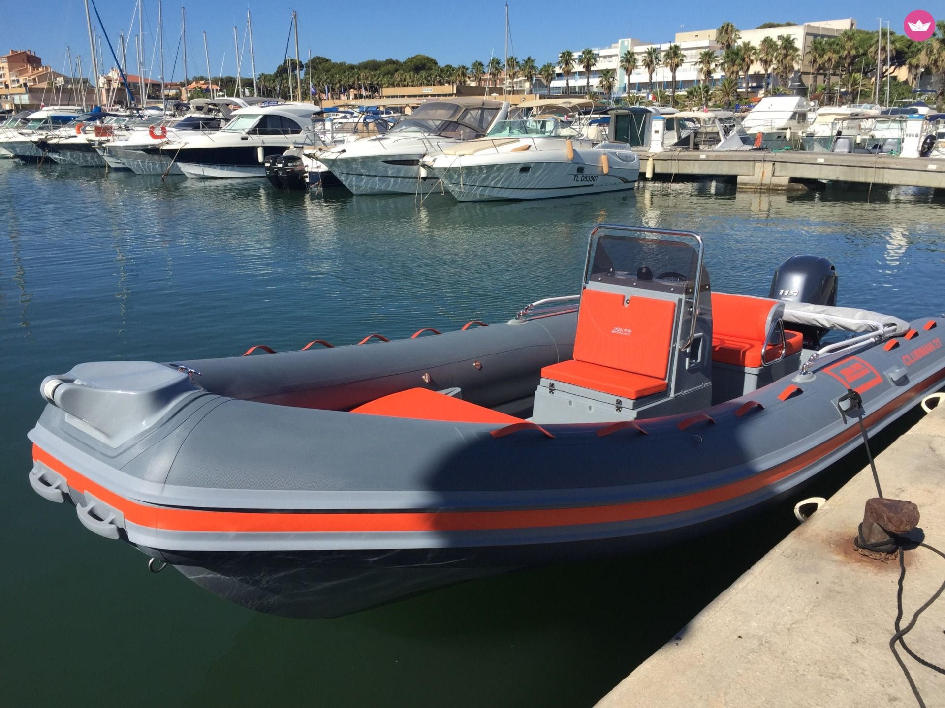 Semi-rigide JOKER BOAT CLUBMAN 21 115cv