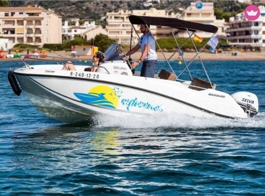 Alquiler Barco Sin Licencia Quicksilver Activ Open En Alcoc Ber Click Boat