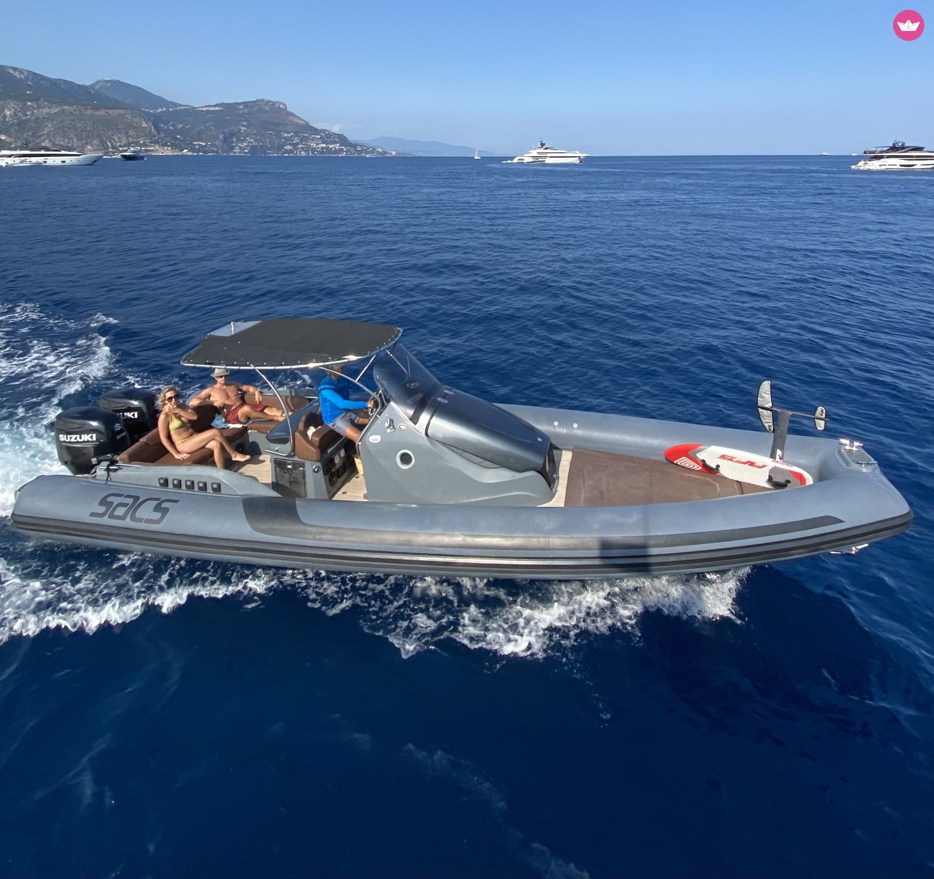 Bateau à moteur Sacs Marine Strider 10 600cv