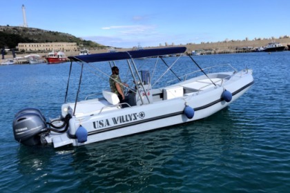 Charter Motorboat Intav Blob 75 Marina di Leuca
