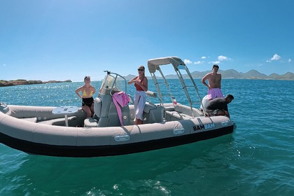 Semi-rigide 6,55 mètres 200 cv