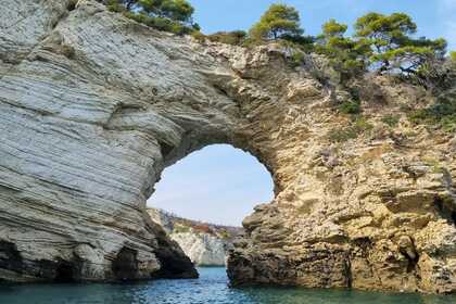 Tour in barca a Vieste con sosta bagno