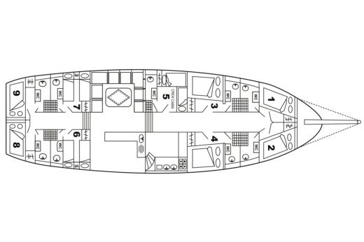 Gulet Gulet Gulet boat plan