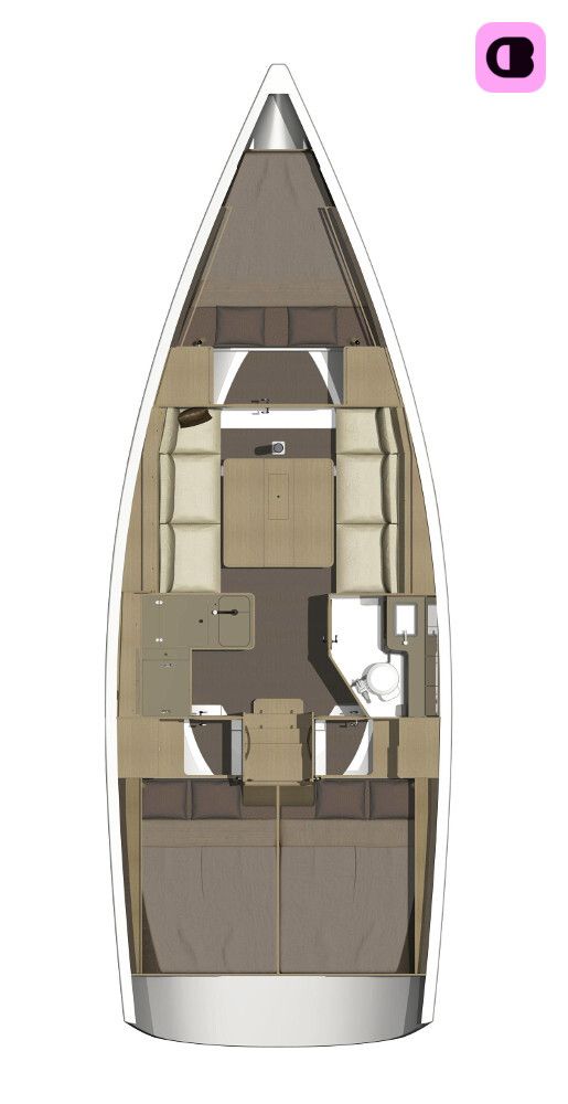Voilier DUFOUR DUFOUR 350 GRAND LARGE 10.28m 2