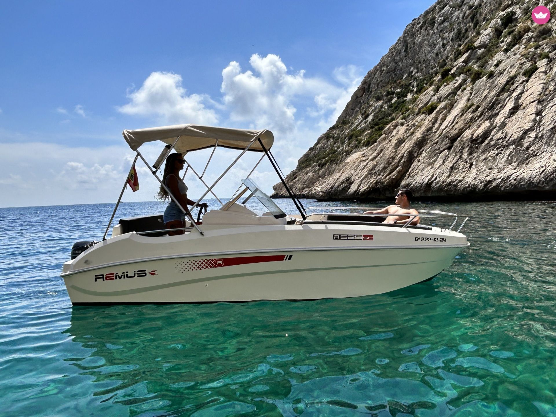 Bateau sans permis Remus Open 525 15cv 2