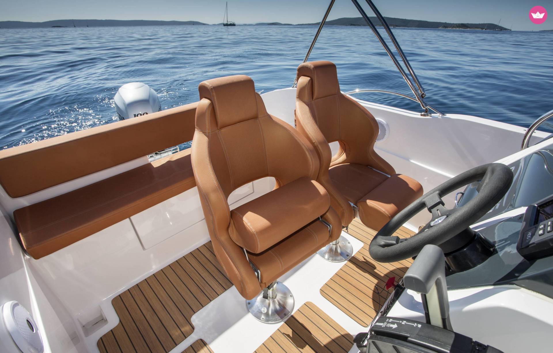 Charter motorboat in Trogir  