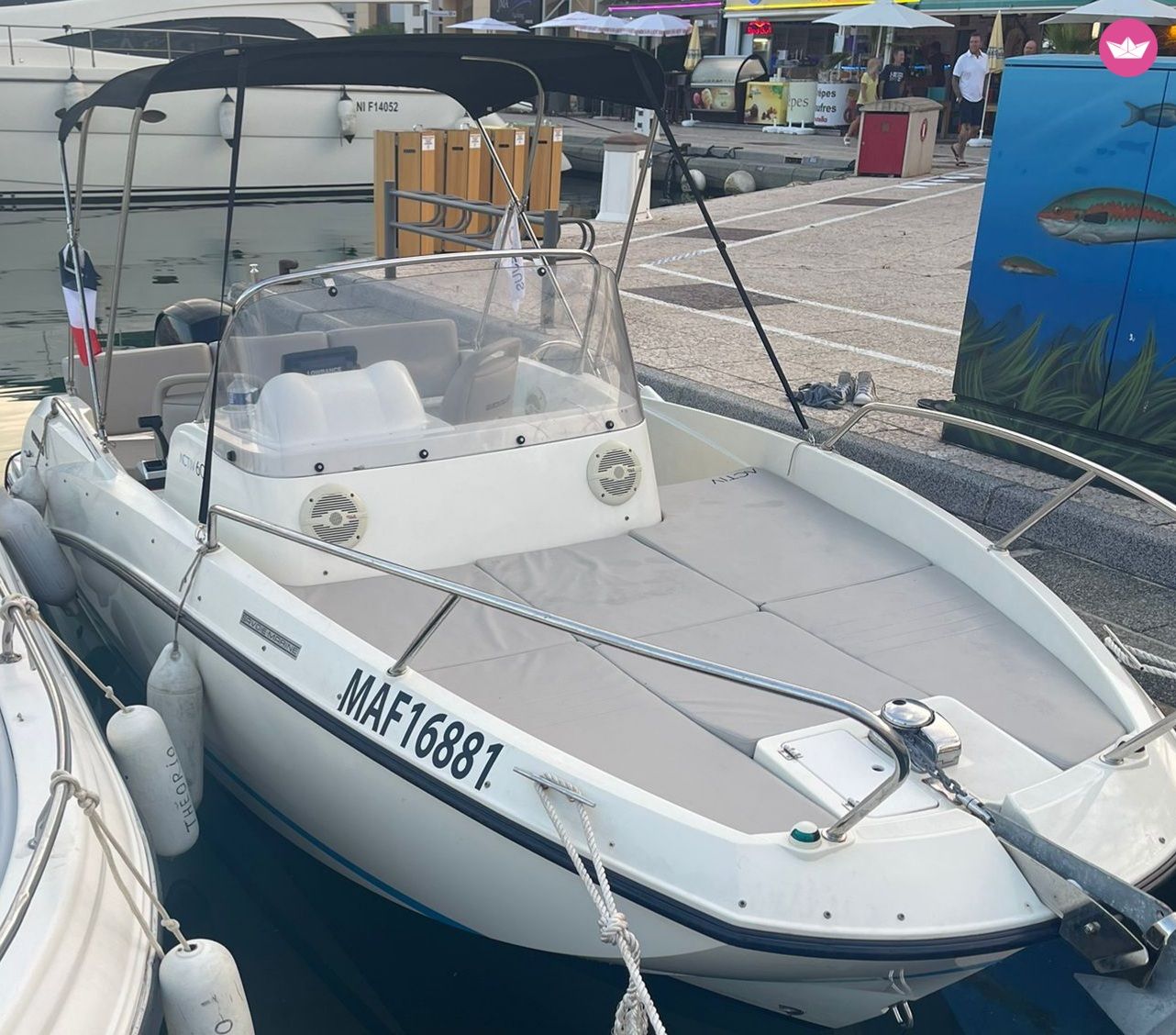 Bateau à moteur Quicksilver 605 sundeck 150cv 7