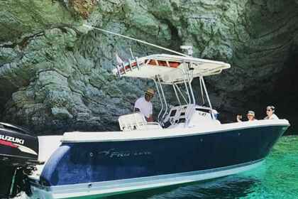 Rental Motorboat PROLINE 23 Ope Sport Corfu
