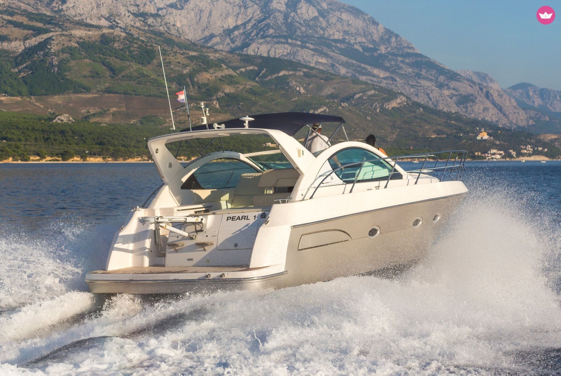 Miete Motorboot Pearlsea Yachts 36 Open Split