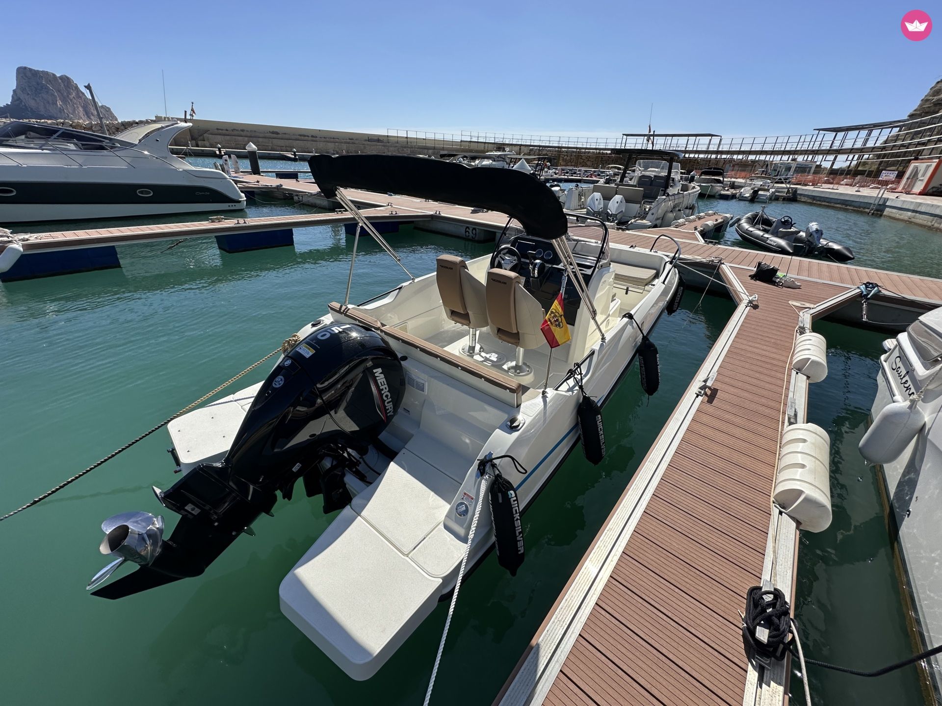 Bateau à moteur Quicksilver Activ 605 Open 150cv 8