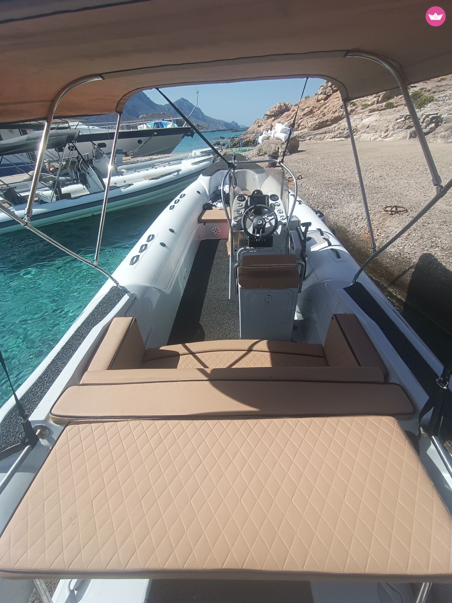 Semi-rigide Mostro Top gun 225cv 6