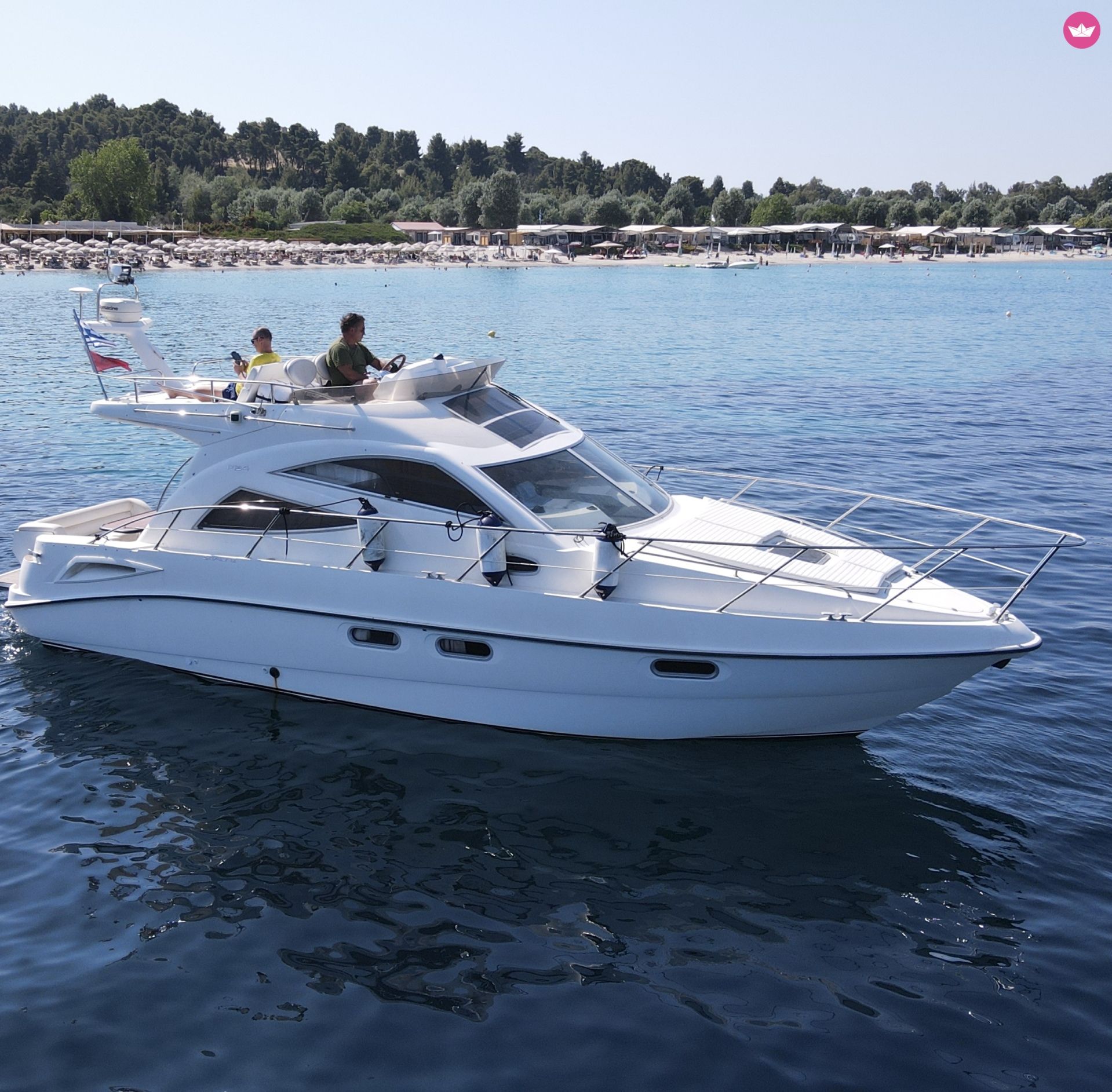 Bateau à moteur Sealine F34 460cv 2