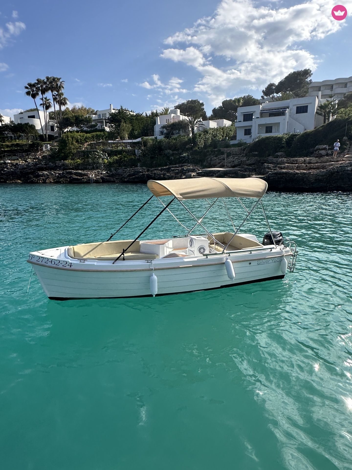 Bateau sans permis sin licencia silver 15cv 2
