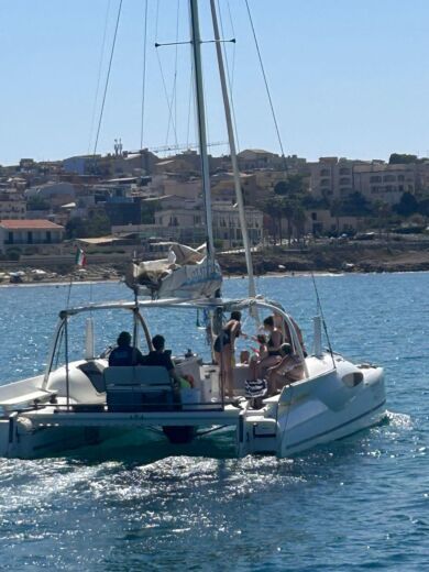 Catamaran Novello Catamarano Planimetria della barca