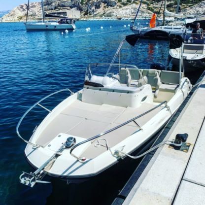Alquiler Lancha Quicksilver Activ 605 Open Marsella