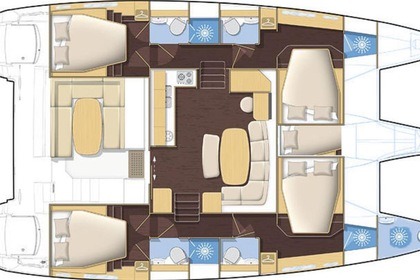 Catamaran Lagoon 421 12.61m.