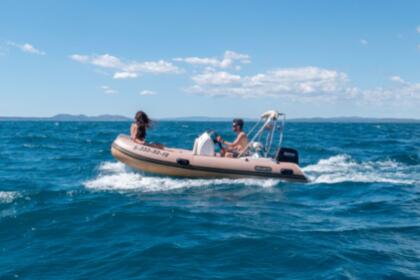 Hire Boat without licence  Calletti 390 Rib Roses