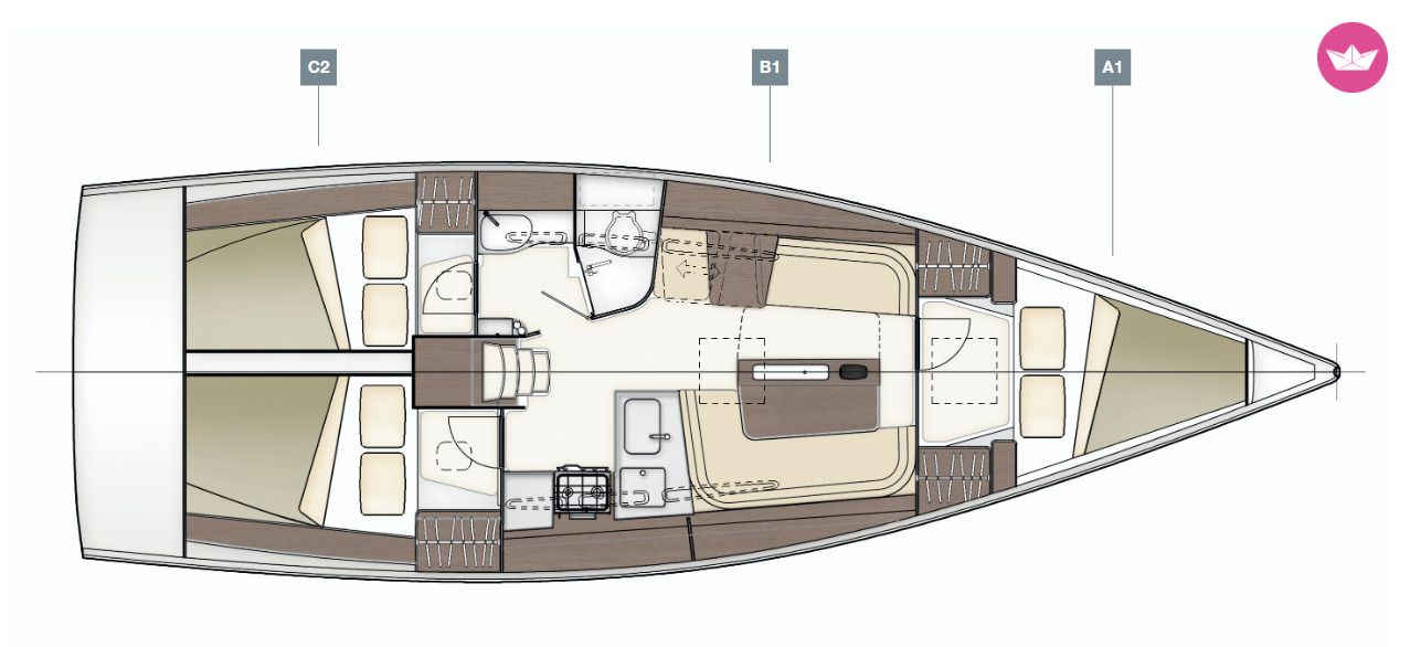 Voilier Dehler Dehler 38 11.3m 6