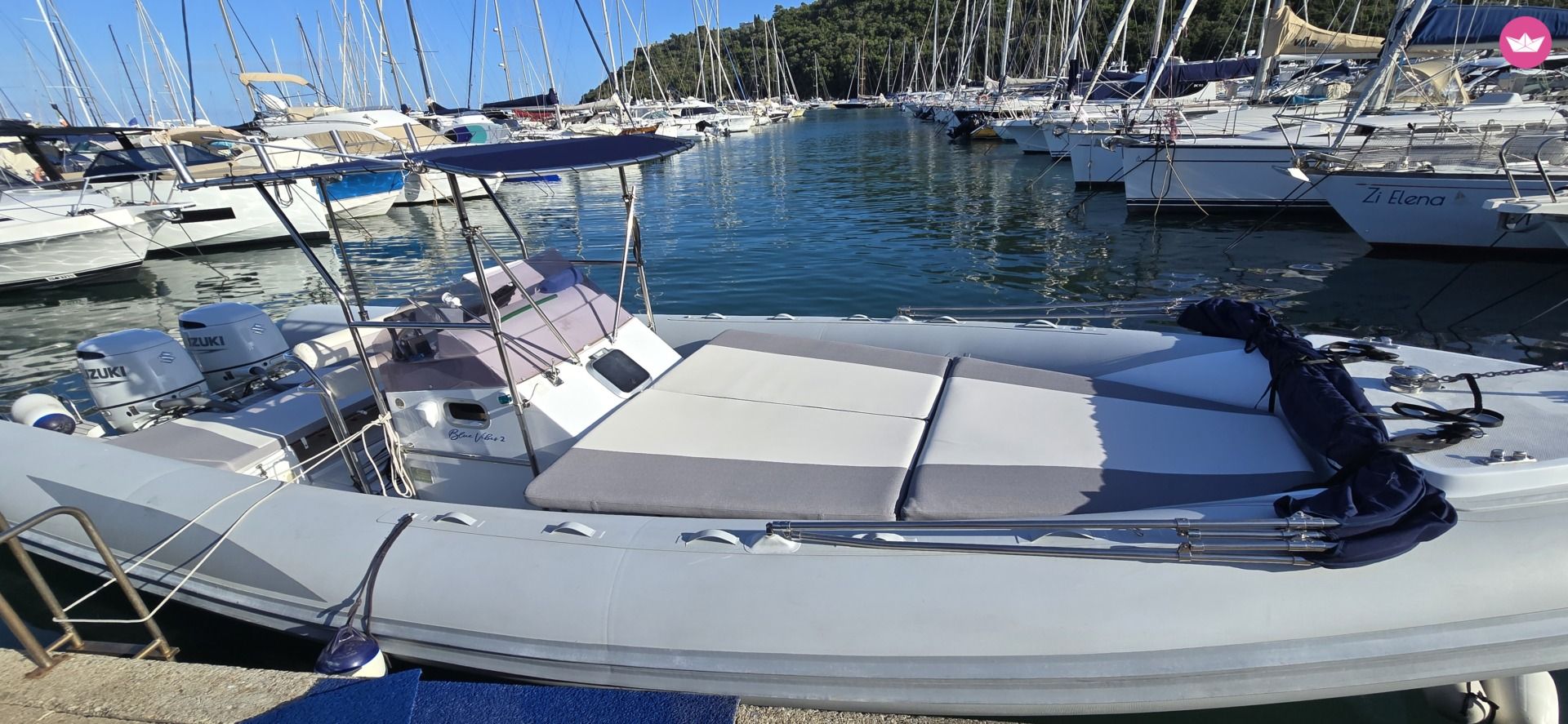 Semi-rigide Lomac Mako G32 450cv 3