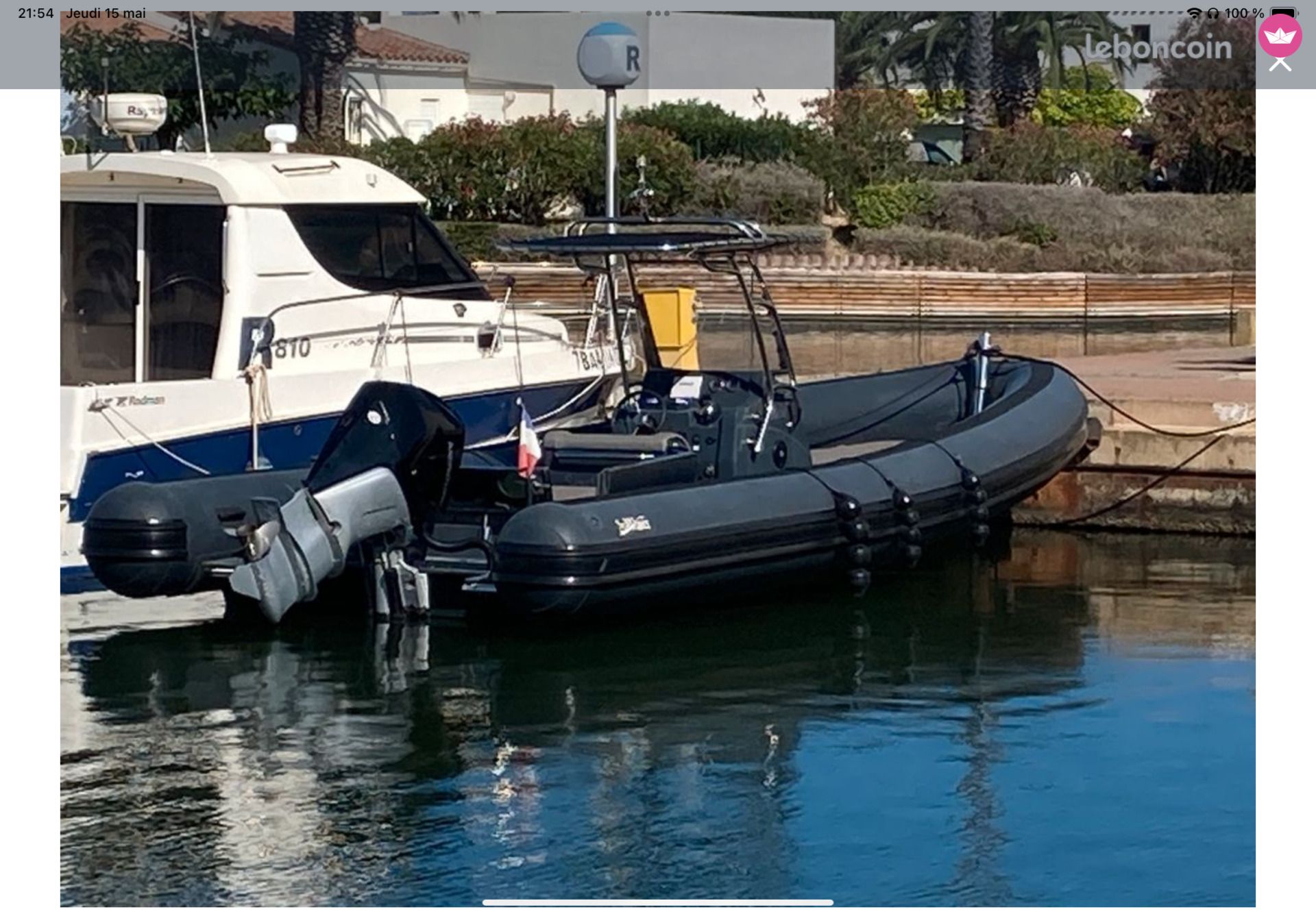 Semi-rigide SeaWater 280 Smeralda 300cv 5