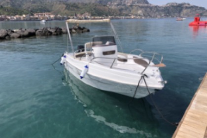 Hire Boat without licence  Tancredi Blumax 19 pro Taormina