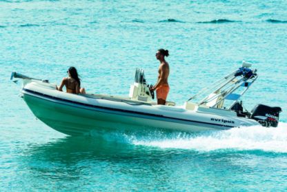 Charter RIB Evripus 540 Chalkidiki