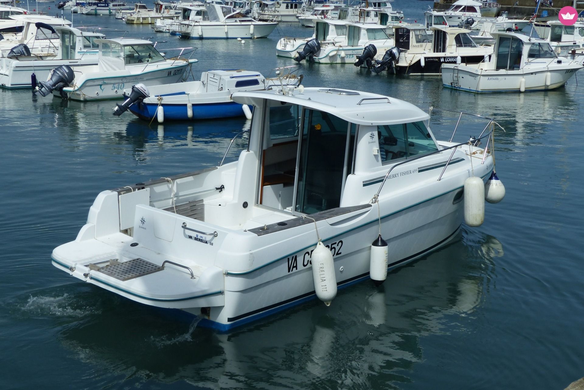 Bateau à moteur JEANNEAU merry fisher 6.95 155cv 4