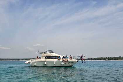Charter Motorboat Fiberglass Gobby 28 fly Croatia