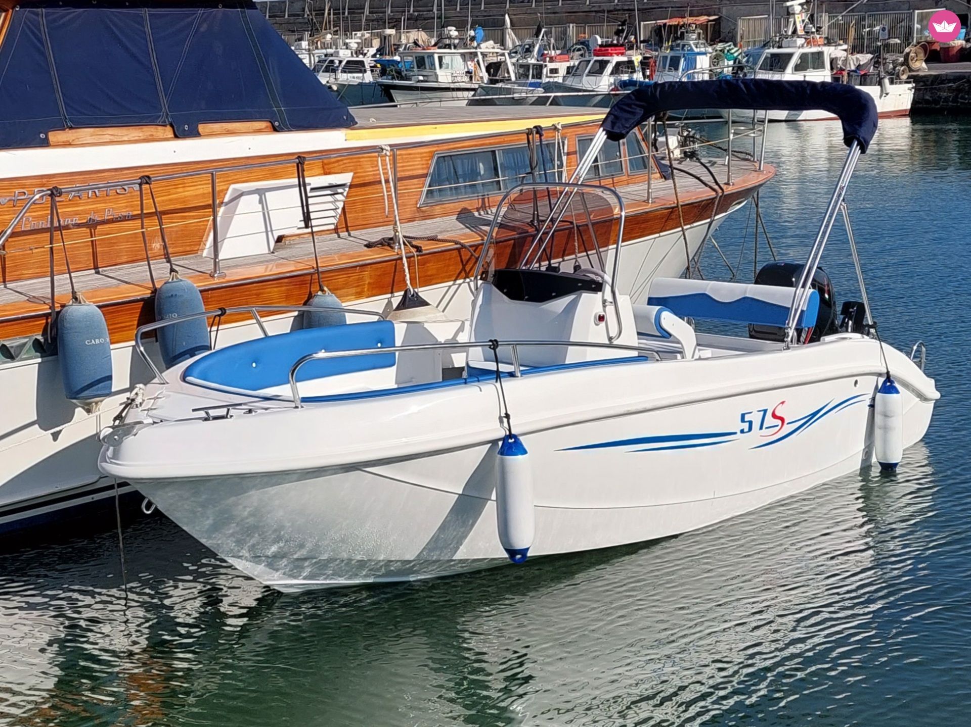 Bateau sans permis Trimarchi 57S 40cv