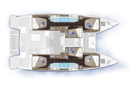 Hire Catamaran  Lagoon 51 Mykonos