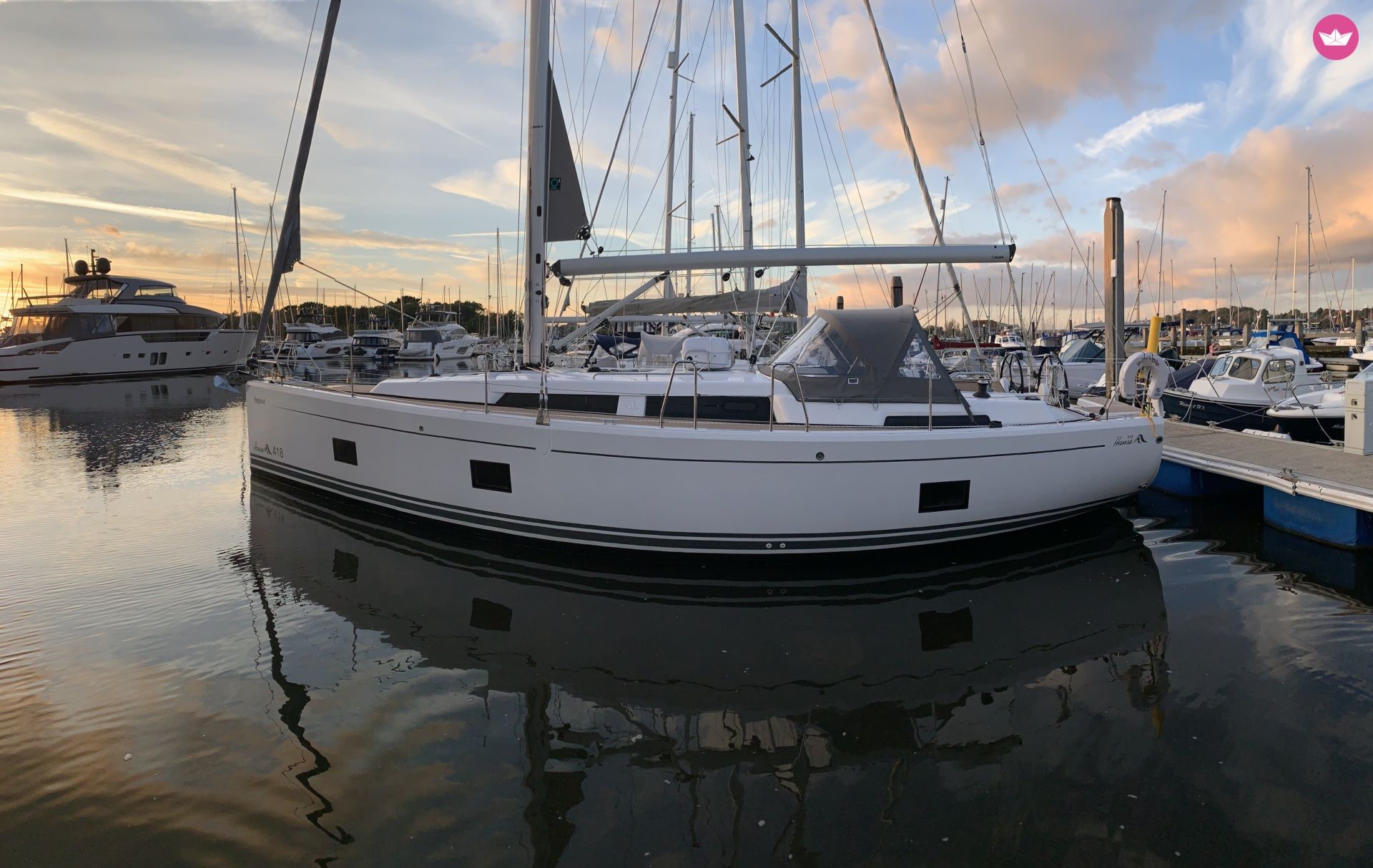 Hyra båt Hanse Hanse 418